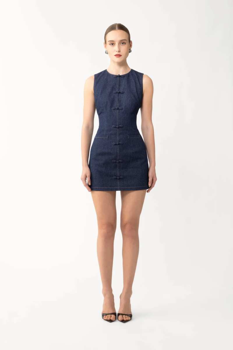 Billie Denim Mini Dress